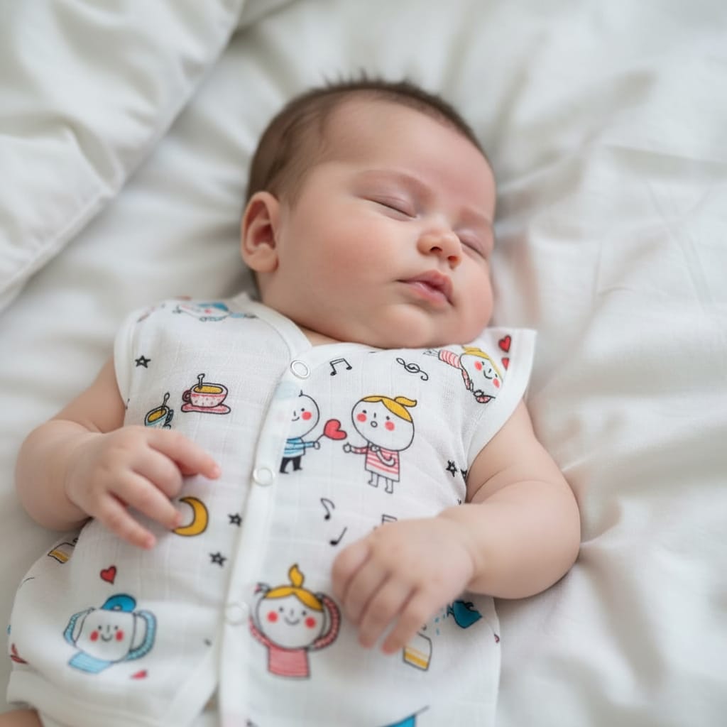 Little Explorer Baby Cotton Vest
