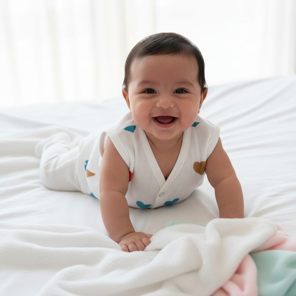 Cozy Cloud Baby Muslin Vest