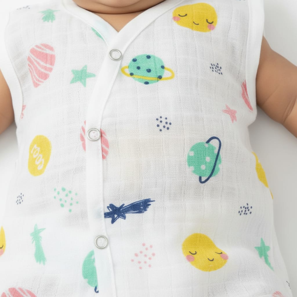 Star Dreams Baby Cotton Vest