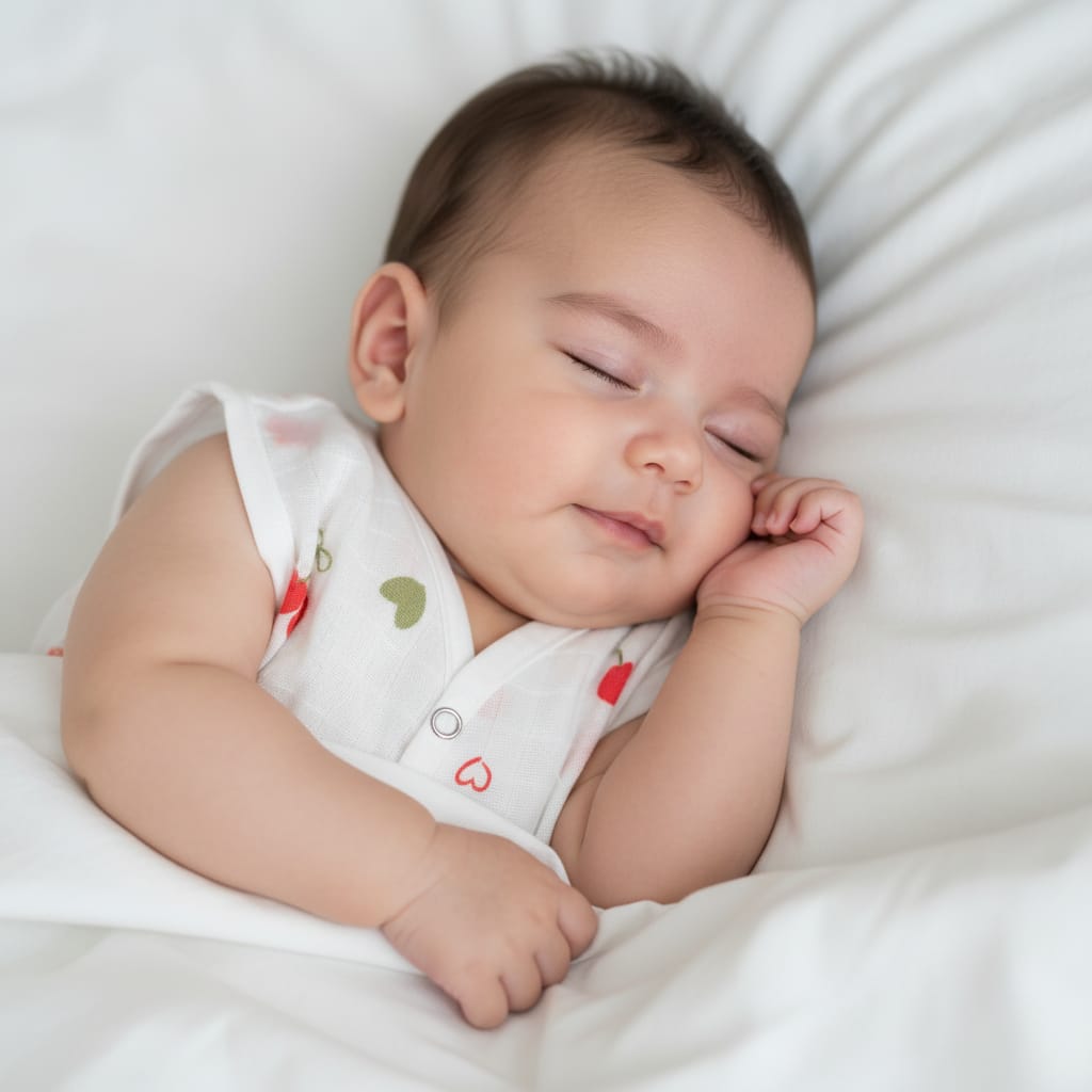 Little Moon Baby Muslin Sleeveless Vest