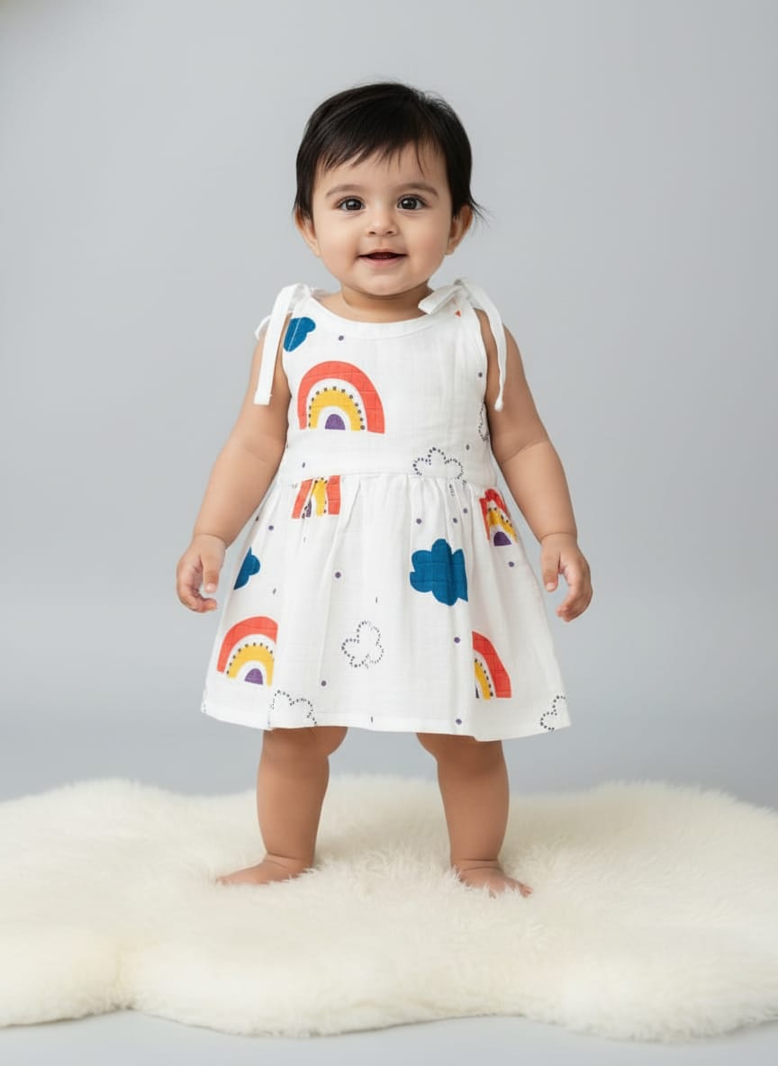 Muslin jabla Knot for Newborn Pack of - 3