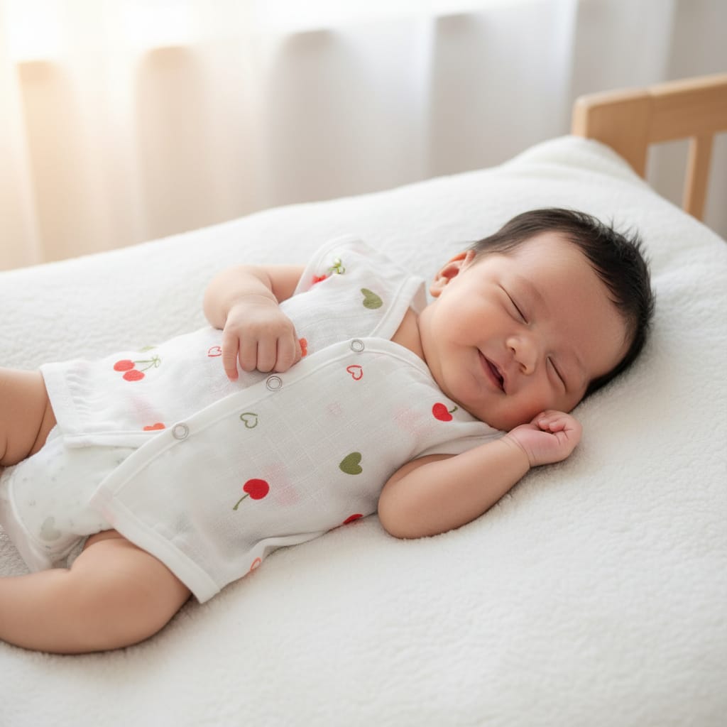 Muslin jabla for Newborn Pack of - 3