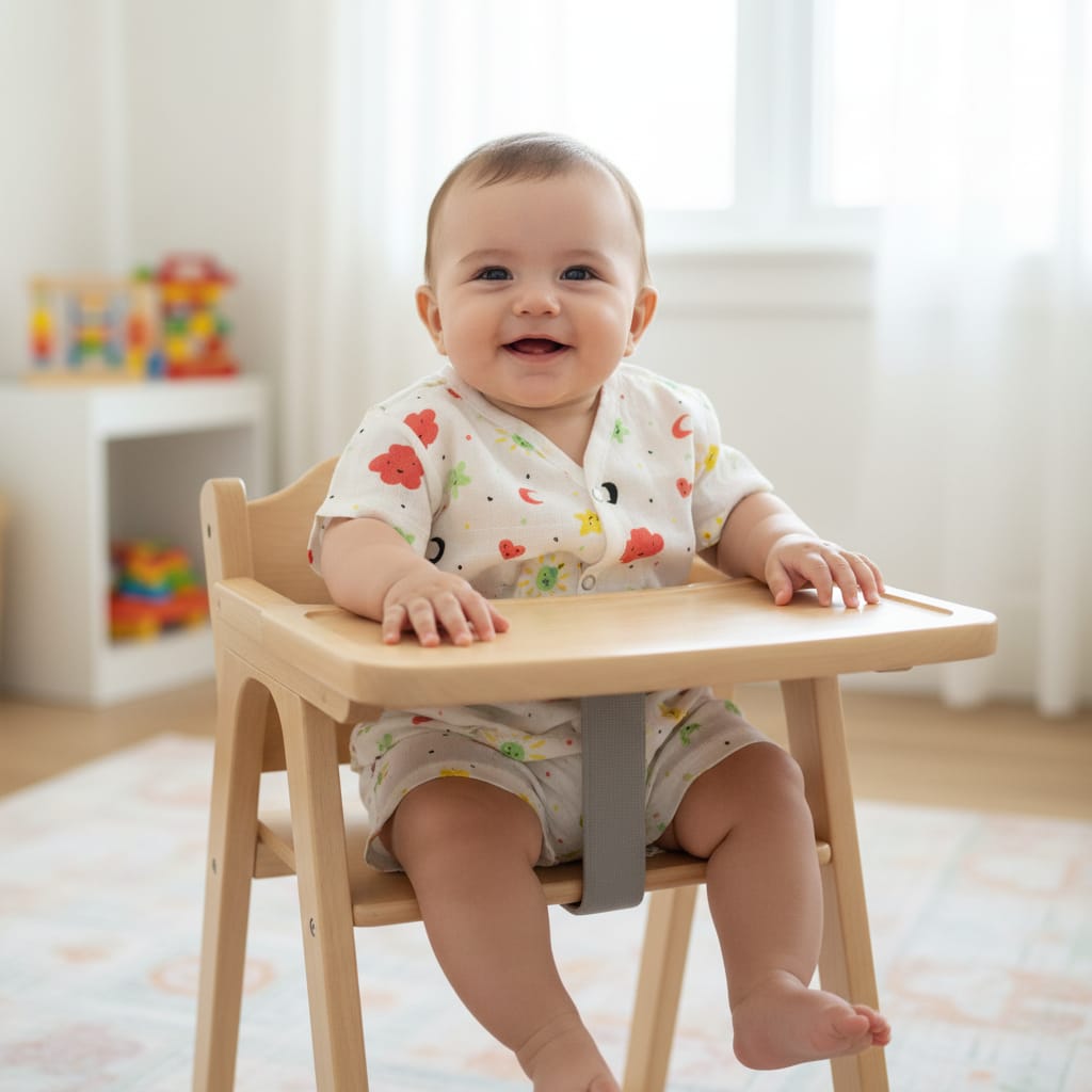 Baby Boy Muslin Half Sleeve Jabla Set Pack of - 1